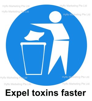alkaline water help expel body toxin faster