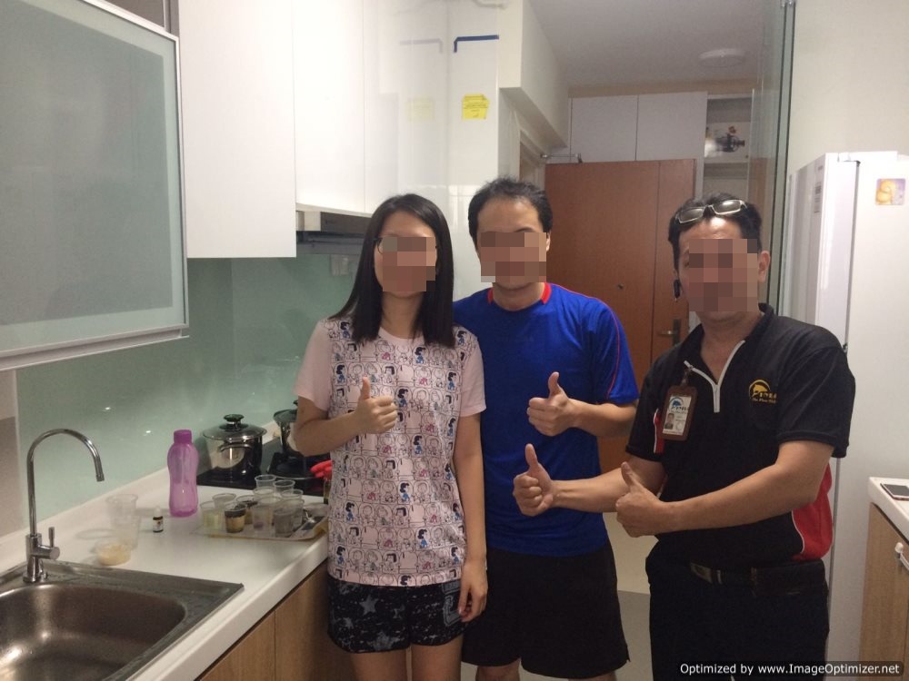 Under sink water purifier installation